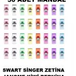 Dikiş Makine Çarşısı Singer Zetina Bındallı Janome 50 Adet Renkli Kumaş Mandalları