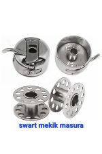 Tüm Ev tipi zigzag ve düz dikiş makineleri için 1 adet metal mekik ve 2 adet metal masura hediye - Görsel 2