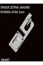 Singer Zetina Pfaff Brother Janome 3 Mm Kıvırma Ayak 2 Adet Gönderilecektir. - Görsel 2