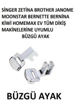 SİNGER PFAFF ZETİNA JANOME DÖRTLÜ AYAKS ETİ VE 10 ADET 1 PAKET 16 NO İĞNE - Görsel 3