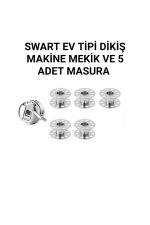 SİNGER BEKO ZETİNA JANOME BERNİNA METAL MEKİK 5 ADET MASURA HEDİYE
