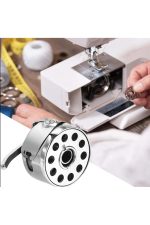 SİNGER BEKO ZETİNA JANOME BERNİNA METAL MEKİK 5 ADET MASURA HEDİYE - Görsel 2