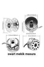 SİNGER BEKO ZETİNA JANOME BERNİNA METAL MEKİK 5 ADET MASURA HEDİYE - Görsel 4