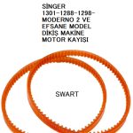 Singer 1301-1288-1298-1247-Moderno ve efsane model dikiş makine motor kayışı 1 adet