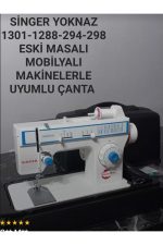 Singer Beko Zetina Eski Model Dolaplı Ve Masalı Makineler İçin Siyah Renk Çanta Ve Komple Motor - Görsel 5