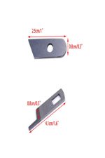 14 SH 654 - 14 SH 754 Pfaff Hobbylock 2,0 Modelleri Uyumlu Üst ve Alt Bıçak Takım - Görsel 5