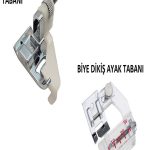 SİNGER BEKO ZETİNA Uyumlu  GİZLİ DİKİŞ AYAK VE BİYE DİKİŞ AYAK İKİLİ SET TAKIM