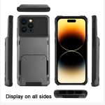 iPhone 14 Pro KORUYUCU KAPAKLI CÜZDAN TELEFON KILIFI
