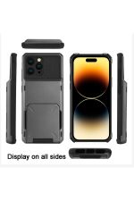 iPhone 14 Pro KORUYUCU KAPAKLI CÜZDAN TELEFON KILIFI