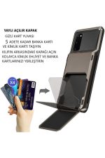 Samsung Galaxy S20 FE KORUYUCU KAPAKLI CÜZDAN TELEFON KILIFI - Görsel 2