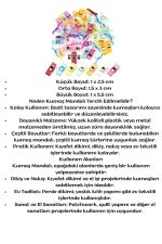Ev Tipi Dikiş Makinesi Seti 20 Adet Kumaş Mandalı Ve İplik Temizleme Makası - Görsel 2