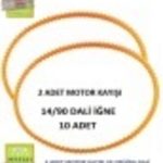 Dikiş Makine Motor Kayışı Çift Tarafı Tırtırlı 2 Adet Ve Dali 14-90 Numara 10 Adet Iğne