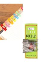 Dikiş Nakış Plastik Klips Tutucu Mandal (renkli 10 Adet)- Dali Ev Tipi Makine Iğnesi 14/90 10 Adet - Görsel 3