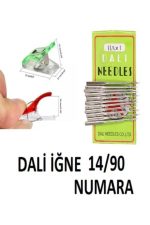Dikiş Nakış Plastik Klips Tutucu Mandal (renkli 10 Adet)- Dali Ev Tipi Makine Iğnesi 14/90 10 Adet - Görsel 5