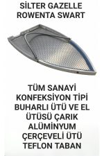 SİNGER SİLTER GAZELLE SANAYİ KONFEKSİYON TERZİ BUHARLI (KAZANLI) ALÜMİNYUM ÜTÜ TEFLONU STB 200