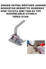 Kopya - Singer Beko Zetina Janome Bındallı Brother Homemax Sınbo Ev Tipi Makina Triko (örgü) Ayak - Görsel 3