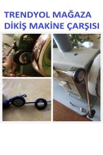 Dikiş Makine Çarşısı Zetina Beko Singer Bindallı Zenıth Dikiş Makinesi 2 Adet Masura Sarma Lastiği - Görsel 3
