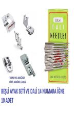 Singer Zetina Beko Bindallı 5 'li Ayak Seti (kıvırma- Büzgü- Biye -gizlifermuar-ayak Tutucu)