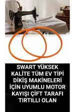 SİNGER ZETİNA ZENİTH OMEGA TÜM EV TİPİ DİKİŞ MAKİNELERİ İÇİN ÇİFT TARAFI TIRTILLI MOTOR KAYIŞI - Görsel 3