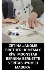 Singer Pfaff zetina Brother renkli masura 10 adet Yüksek kalite - Görsel 4