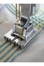 Singer Bernina Janome Çift Iğne Ve Nervür Ayak Set (iğne Paket Içinde 2mm,3mm Ve 4 Mm'dir.) - Görsel 4