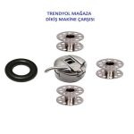 Dikiş Makine Çarşısı Singer Bekobindallı Dikiş Makine Mekik (3 Adet Masura Ve 1 Adet Masura Lastik )