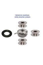 Dikiş Makine Çarşısı Singer Bekobindallı Dikiş Makine Mekik (3 Adet Masura Ve 1 Adet Masura Lastik )