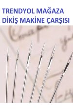Dikiş Makine Singer Beko Bindallı Zenıth Ev Tipi Dikiş Makine Iğne 11/75 No Ince Kumaşlara (10 Adet) - Görsel 4