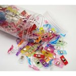 Dikiş - Nakış - Kumaş - Kağıt Plastik Mandal (kumaş Mandalı) 120 Adet 100 küçük 20 büyük