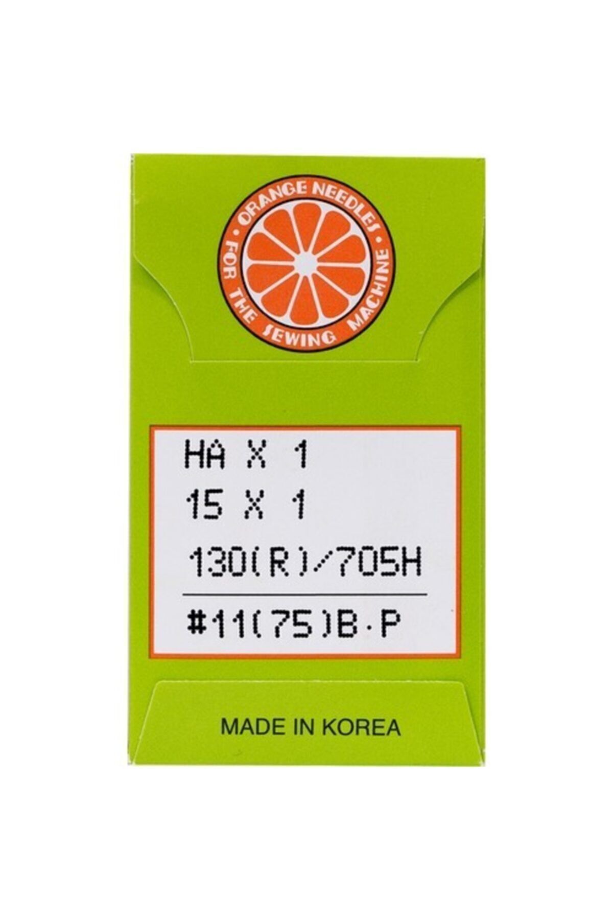 1_org_zoom-2397.jpg Orange Aile Ev Tipi Dikiş Makinesi Yüksek Kalite Orange Dikiş Makine İğnesi (11/75 Numara 10 Adet) - Görsel 1