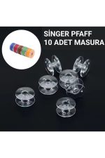 Singer Pfaff Zetina Janome Brother 10 adet masura