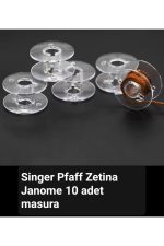Singer Pfaff Zetina Janome Brother 10 adet masura - Görsel 2