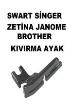 SİNGER YOKNAZ ZETİNA JANOME BROTHER KENDİNDEN AYAK TUTUCULU KIVIRMA AYAK - Görsel 3