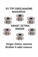 Genel Tüm ev tipi dikiş makinesi singer zetina Zenıth Omega Sayanora masura 6 adet
