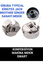 SİNGER SANAYİ KONFEKSİYON TERZİ DÜZ DİKİŞ MAKİNE MEKİK - Görsel 4