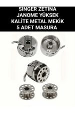 Genel Marka tüm ev tipi dikiş makine metal mekik 5 adet masura hediye