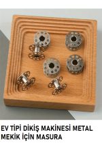 SİNGER ZETİNA BROTHER 14 NUMARA 10 ADET İĞNE VE 5 ADET METAL İPLİK MASURASI SETİ - Görsel 3