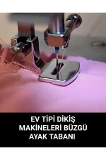 Ev tipi dikiş makinesi Büzgü ayak tabanı - Görsel 4