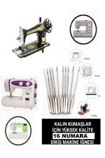 SİNGER ZETİNA ZENITH OMEGA TÜM DİKİŞ MAKİNELERİ İLE UYGUN MOTOR KAYIŞI VE 16 NUMARA 10 ADET İĞNE SET - Görsel 6