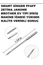 SİNGER ZETİNA ZENITH OMEGA TÜM DİKİŞ MAKİNELERİ İLE UYGUN MOTOR KAYIŞI VE 16 NUMARA 10 ADET İĞNE SET - Görsel 7