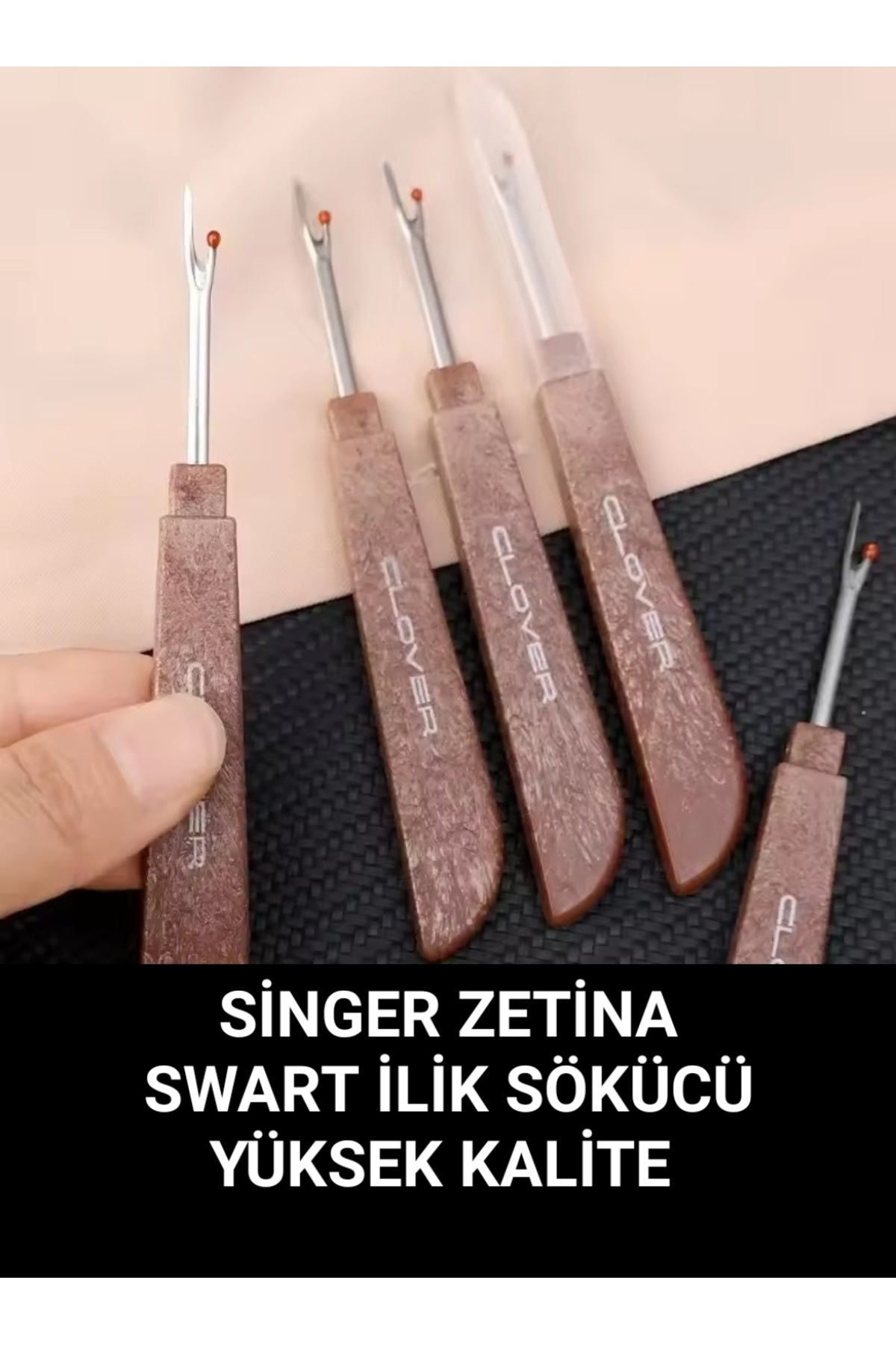 1_org_zoom-448.jpg Singer Zetina Pfaff Brother Büyük boy ilik sökücü ağaç sap desenli Yüksek kalite - Görsel 1