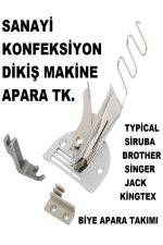 SİNGER BROTHER TYPİCAL SANAYİ KONFEKSİYON BİYE APARSI TAKIMI (A10/S60)24mm-15/16 inch