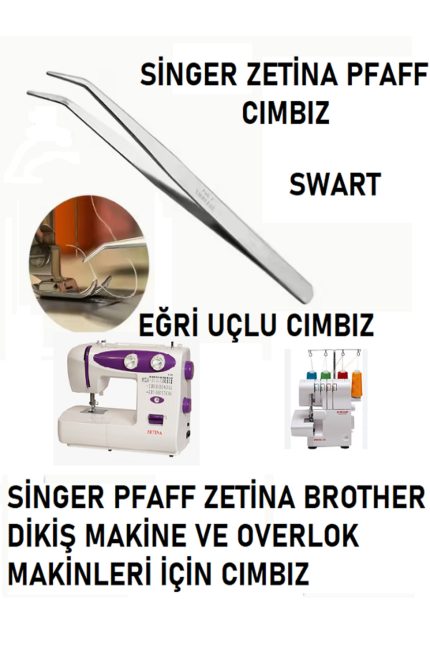 SİNGER PFAFF ZETİNA OVERLOK CIMBIZ