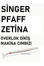 SİNGER PFAFF ZETİNA OVERLOK CIMBIZ - Görsel 4