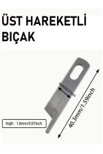 Singer overlok dikiş makineler için Bıçak alt ve üst bıçak takımı (CIMBIZ HEDİYELİ) - Görsel 4