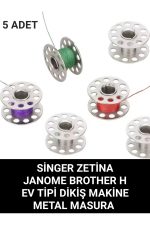 ZETİNA JANOME BROTHER SİNGER 5 ADET METAL MASURA