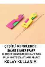 SINGER PFAFF İğneye Kolay ip Geçirme Aparatı 3 Adet Fiyatıdır. (EL İĞNESİ İPLİK GEÇİRME APARATI) - Görsel 7