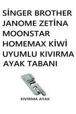 Singer Zetina Beşli Ayak Set (nervür,kıvırma,sürfile,büzgü,gizli Fermuar ) Ve 3'lü Çift Iğne Seti - Görsel 3
