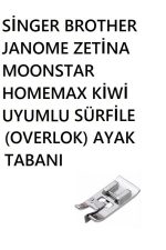 Singer Zetina Beşli Ayak Set (nervür,kıvırma,sürfile,büzgü,gizli Fermuar ) Ve 3'lü Çift Iğne Seti - Görsel 6