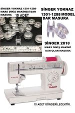 Sınger Yoknaz Masura 1301-1288-1280 Moderno 2 Mars Model Bir Çok Makine Ile Uyumlu Masura 10 Adet - Görsel 3